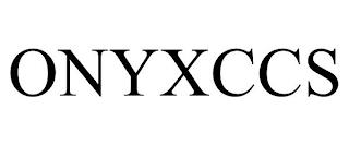 ONYXCCS trademark