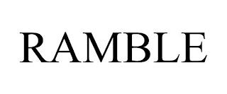 RAMBLE trademark