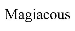 MAGIACOUS trademark