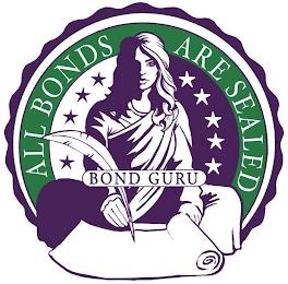 ALL BONDS ARE SEALED BOND GURU trademark