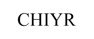 CHIYR trademark