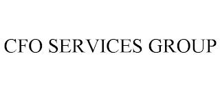 CFO SERVICES GROUP trademark