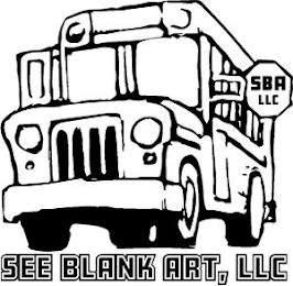 SEE BLANK ART, LLC SBA LLC trademark