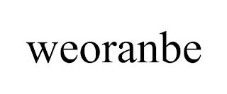 WEORANBE trademark