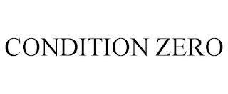 CONDITION ZERO trademark