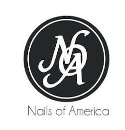 NOA NAILS OF AMERICA trademark