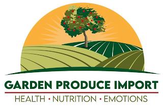 GARDEN PRODUCE IMPORT HEALTH NUTRITION EMOTIONS trademark