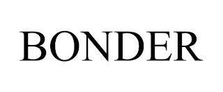 BONDER trademark