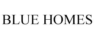 BLUE HOMES trademark