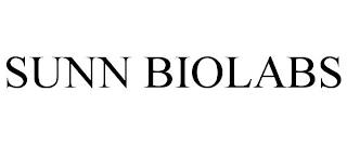 SUNN BIOLABS trademark