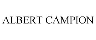 ALBERT CAMPION trademark