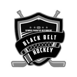 BLACK BELT HOCKEY SEMPER PARATUS DEFENDERE trademark