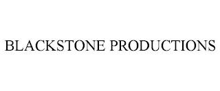 BLACKSTONE PRODUCTIONS trademark