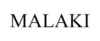 MALAKI trademark