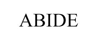 ABIDE trademark