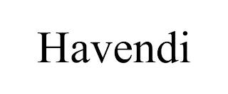 HAVENDI trademark