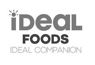 IDEAL FOODS IDEAL COMPANION trademark