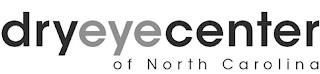 DRYEYECENTER OF NORTH CAROLINA trademark