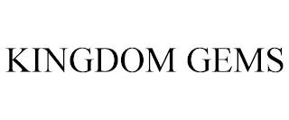 KINGDOM GEMS trademark