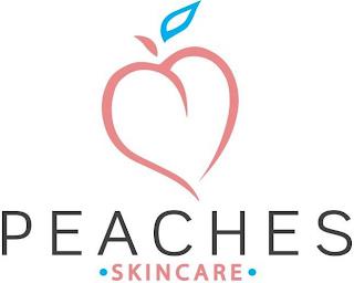 PEACHES SKINCARE trademark