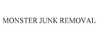 MONSTER JUNK REMOVAL trademark