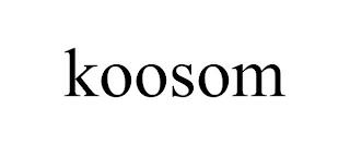 KOOSOM trademark