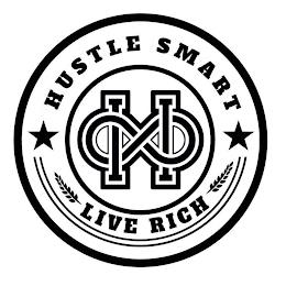 HS HUSTLE SMART LIVE RICH trademark