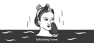 EXFOLIATING TOWEL trademark