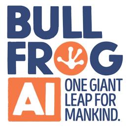 BULLFROG AI ONE GIANT LEAP FOR MANKIND. trademark