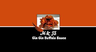 M & J'S GIN GIN BUFFALO SAUCE trademark