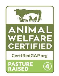 ANIMAL WELFARE CERTIFIED CERTIFIEDGAP.ORG PASTURE RAISED 4 trademark