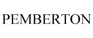 PEMBERTON trademark