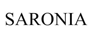 SARONIA trademark