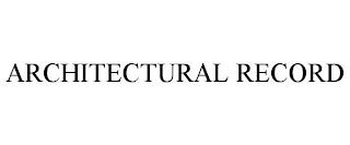 ARCHITECTURAL RECORD trademark