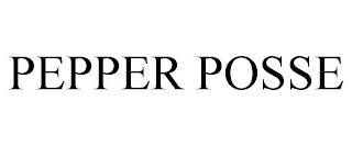 PEPPER POSSE trademark