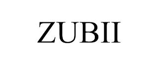 ZUBII trademark