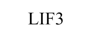 LIF3 trademark