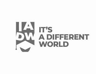 IADW IT'S A DIFFERENT WORLD trademark