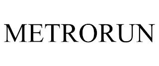 METRORUN trademark