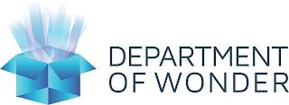 DEPARTMENT OF WONDER trademark