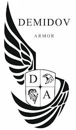 DA DEMIDOV ARMOR trademark