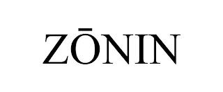 ZONIN trademark