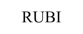 RUBI trademark