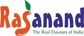 RASANAND THE REAL FLAVORS OF INDIA trademark