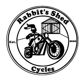 RABBIT'S SHED CYCLES EST. 2020 trademark