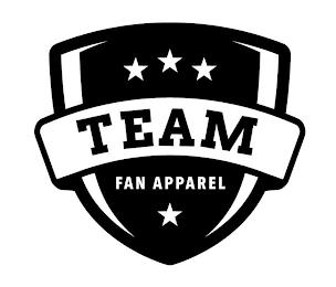 TEAM FAN APPAREL trademark