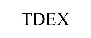 TDEX trademark