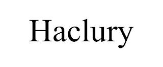 HACLURY trademark