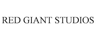 RED GIANT STUDIOS trademark