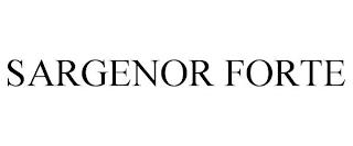 SARGENOR FORTE trademark